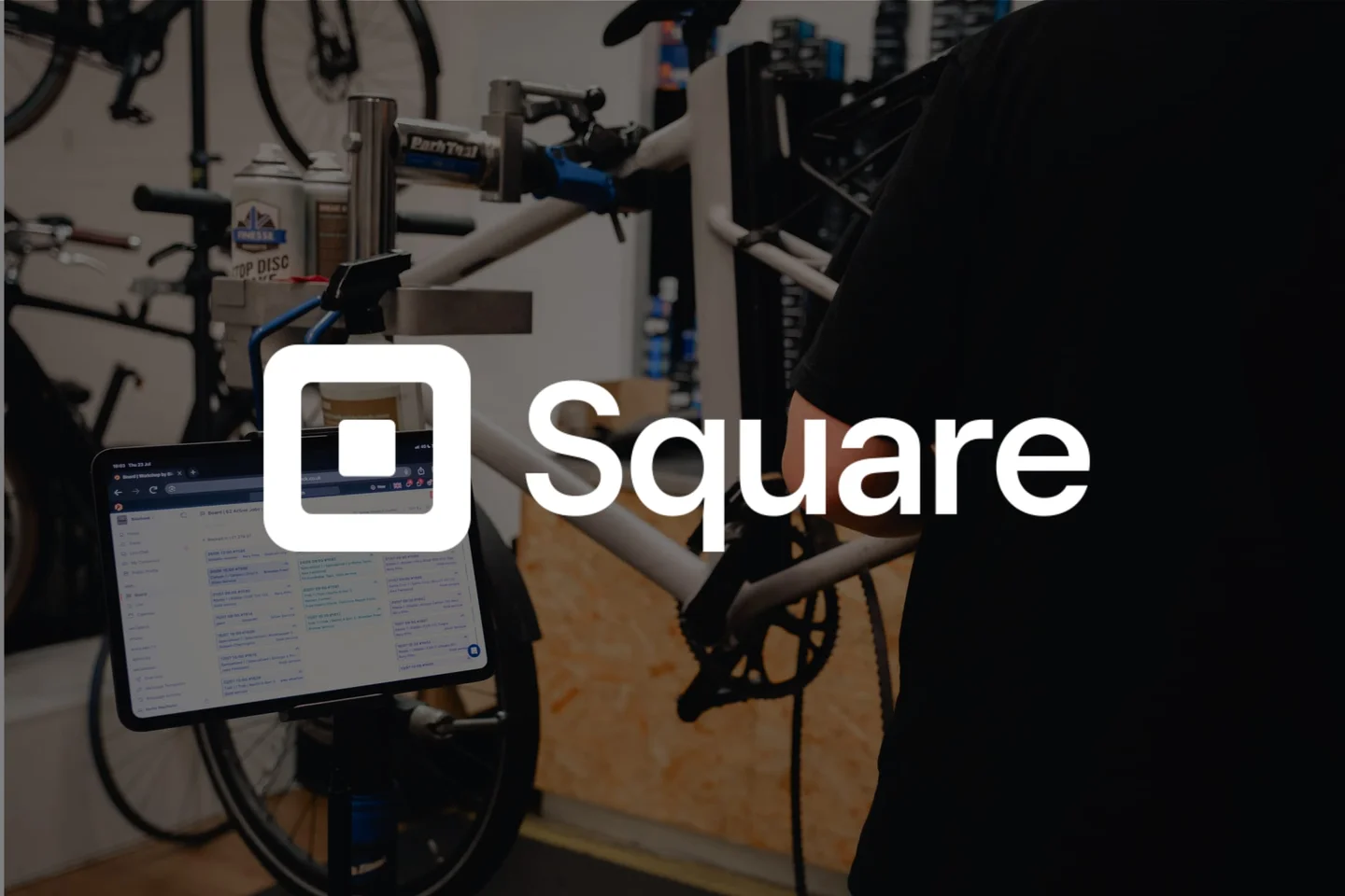 Workshop running on the stand — Workshop × Square